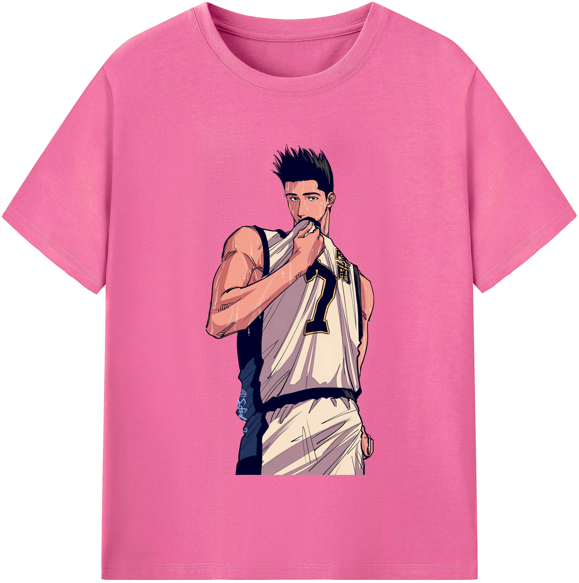 （画像用） SLAM DUNK／スラムダンク レディースカジュアルプリントTシャツ（綿100％）